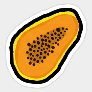 Papaya Sticker